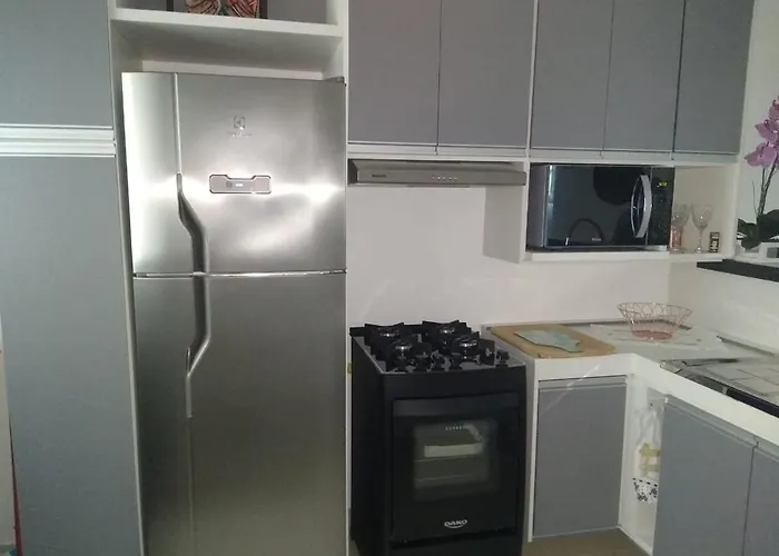 Apartamento - Condomínio Jardins dos Pescadores - Praia do Perequê-Açu